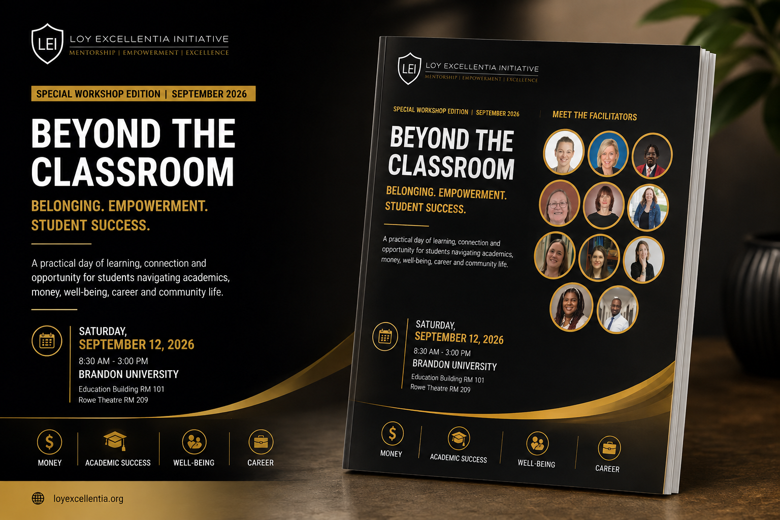 Loy Excellentia Beyond the Classroom Workshop Magazine 2026 Preview Edition featuring workshop facilitators