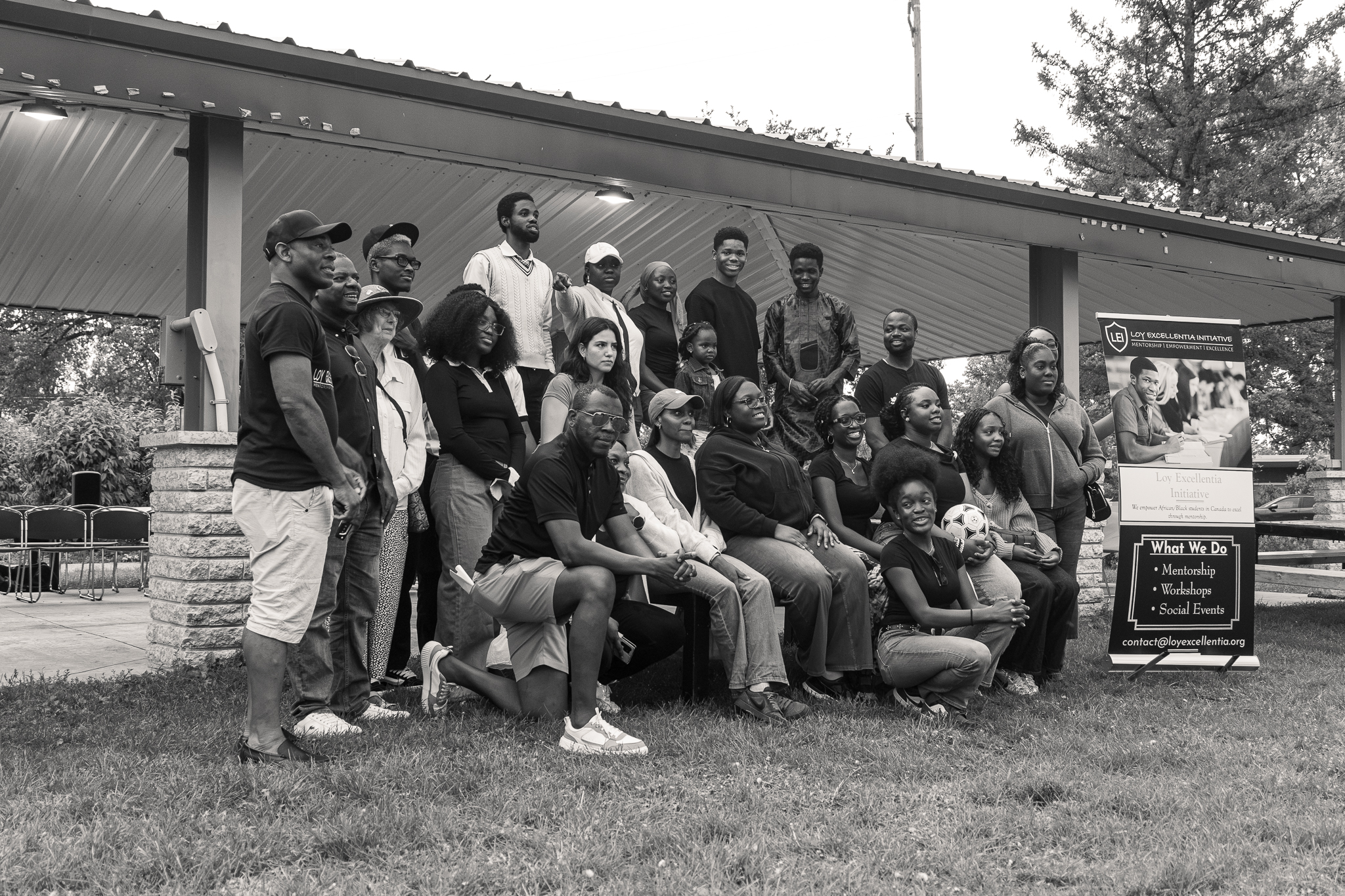 A group of participants at the 2026 Loy Excellentia Picnic in Brandon, Manitoba.